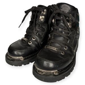 Harley Davidson US 6 Tracey Leather Motorcycle Boots Women’s